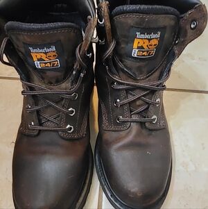 Timberland PRO 24/7 Men's Brown Leather Work Boots